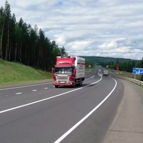 Трасса Р-255 "Сибирь". Запрет на движение грузового транспорта.