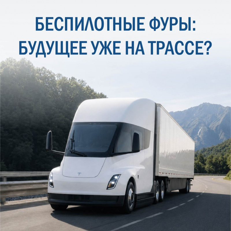 Беспилотные грузовики в США: как меняется рынок грузоперевозок