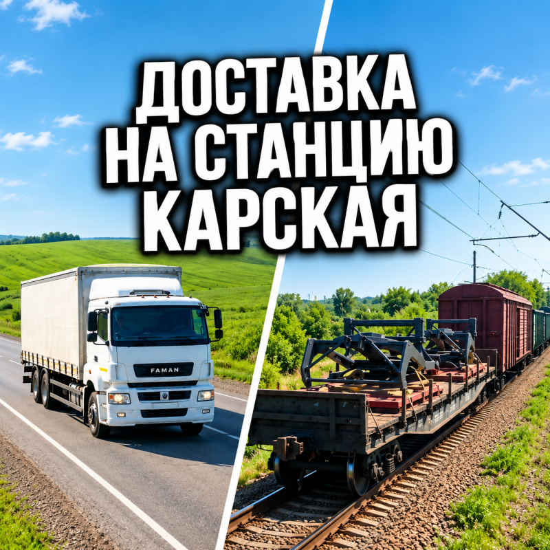 Перевозка металлоконструкций на станцию Карская | Мультимодальная доставка